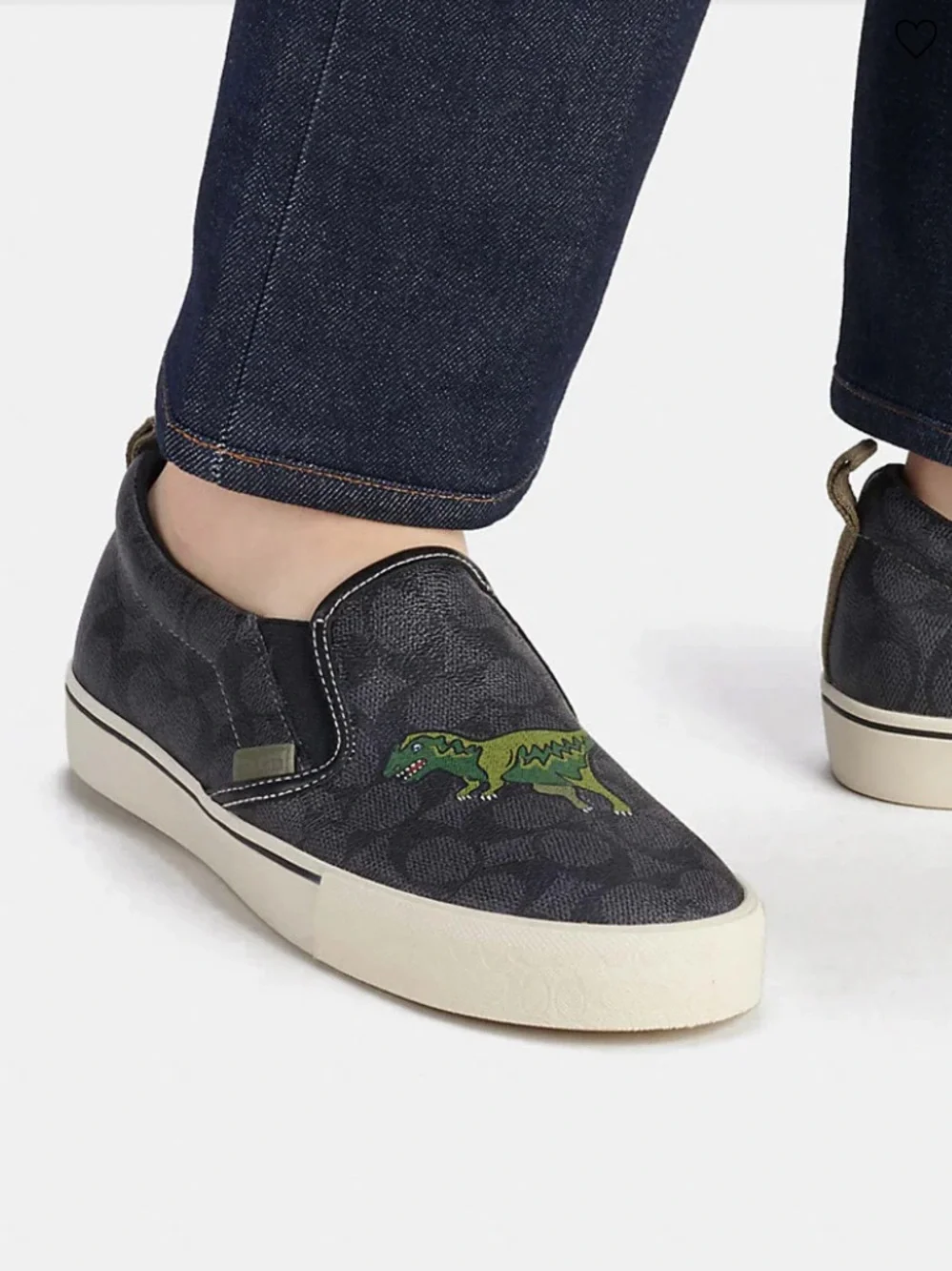 Coach Signature Rexy Shoes sz 8.5 D Black NEW